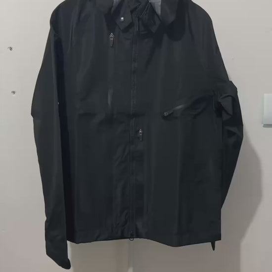 Shop and buy Black Tactical hooded Jacket