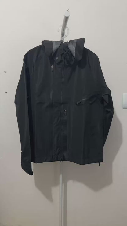 Shop and buy Black Tactical hooded Jacket