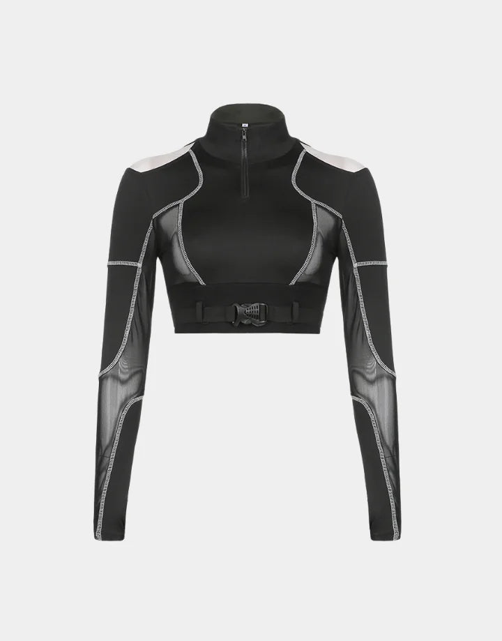 shop and buy Black Lotus Techwear Vest for Women