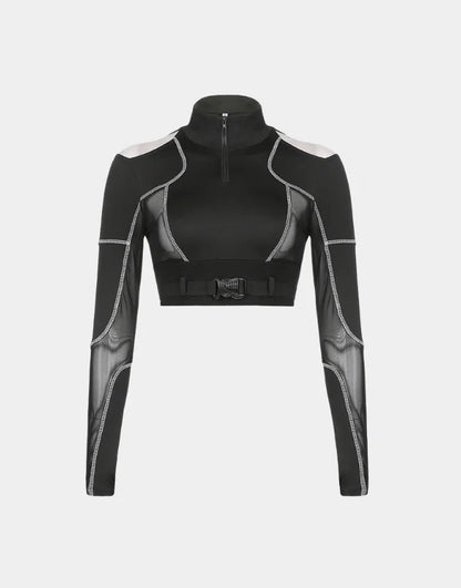 shop and buy Black Lotus Techwear Vest for Women