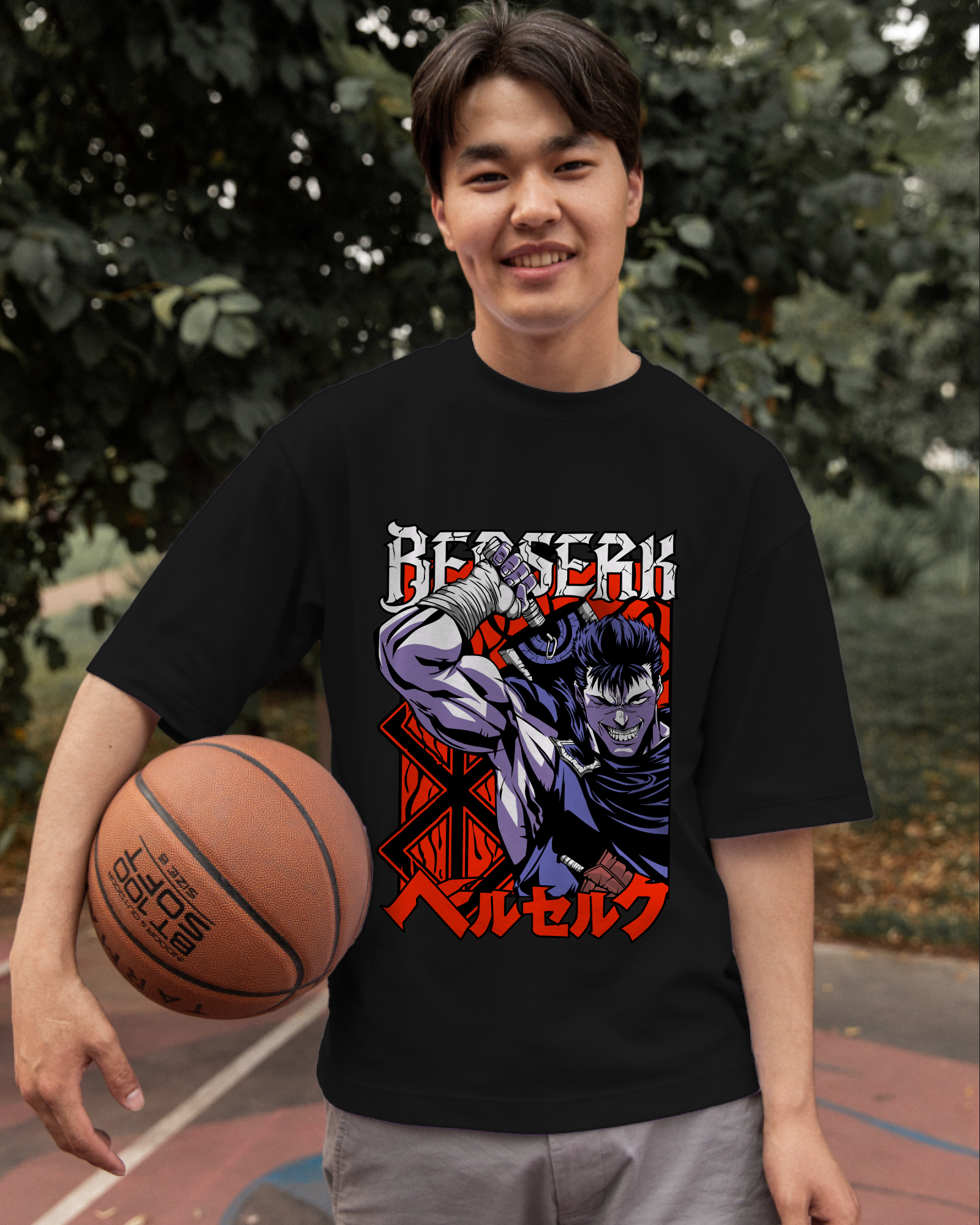 shop and buy berserk anime clothing guts t-shirt